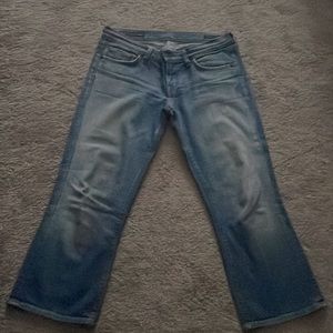 Citizens of humanity, low waist, cropped jeans size 28